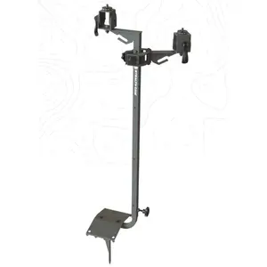 212 MAIN Stealthcam Camera Solar Pak Mounting Post - 30x8x1.75in, Black, Tripod, Expandable Steel Multi-Pivot Accessory with Cable