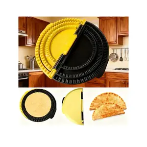 3-in-1 Tortilla Sealer, Tacos Tortilla Crimper Maker, Adjustable Size, For 6"-10" Crust, Make Sealed Quesadillas,Tacos, Burritos, Sandwich & More, BPA-Free, Dishwasher Safe