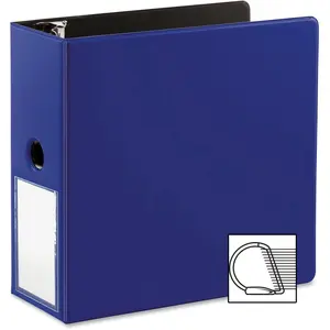 Business Source  5 in. Ring Binder - Navy Blue