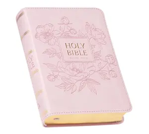 KJV Holy Bible, Compact Large Print Faux Leather Red Letter Edition Ribbon Marker, King James Version, Ballet Pink (KJV Compact LP Editions) Imitation Leather – Large Print, July 1, 2023