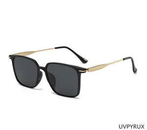 UVPYRUX 2026 New Men's Polarized Driving Sunglasses UV Protection Premium Ultra-Light Square Frame for Stylish Comfort