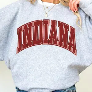 Indiana Sweatshirt Football Gift For Fan