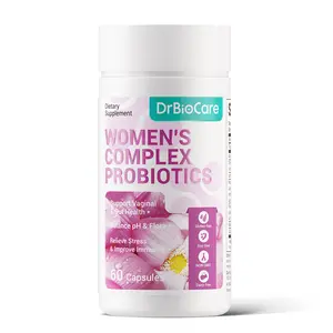 【Crazy Viral】DrBioCare Women's complex probiotics, Ashwagandha extract,  Cranberry concentrate, Mulberry leaf extract, Non-GMO, Dairy free, Gluten-Free, Soy-free