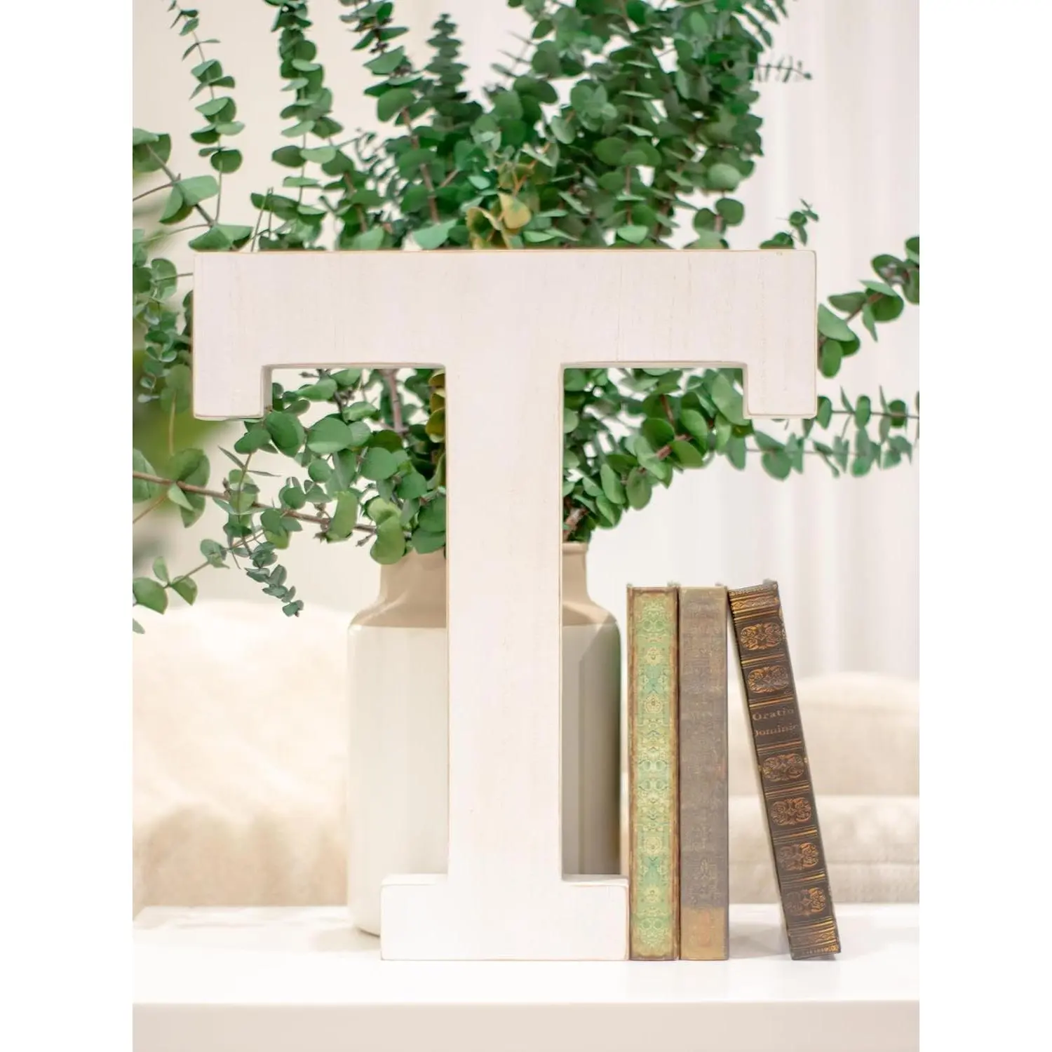 Rustic Large Alphabet Letters - Standing Wooden Monogram Rustic Large Alphabet – Crafted for everyday use. Easy installation. Rustic style.