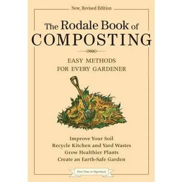 USED Book - The Rodale Book of Composting: Easy Methods for Every Gardener (Paperback) - english