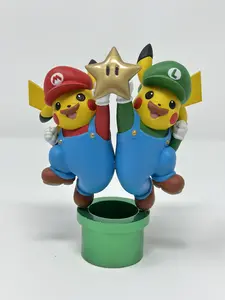 Pikachu Mario Figurine