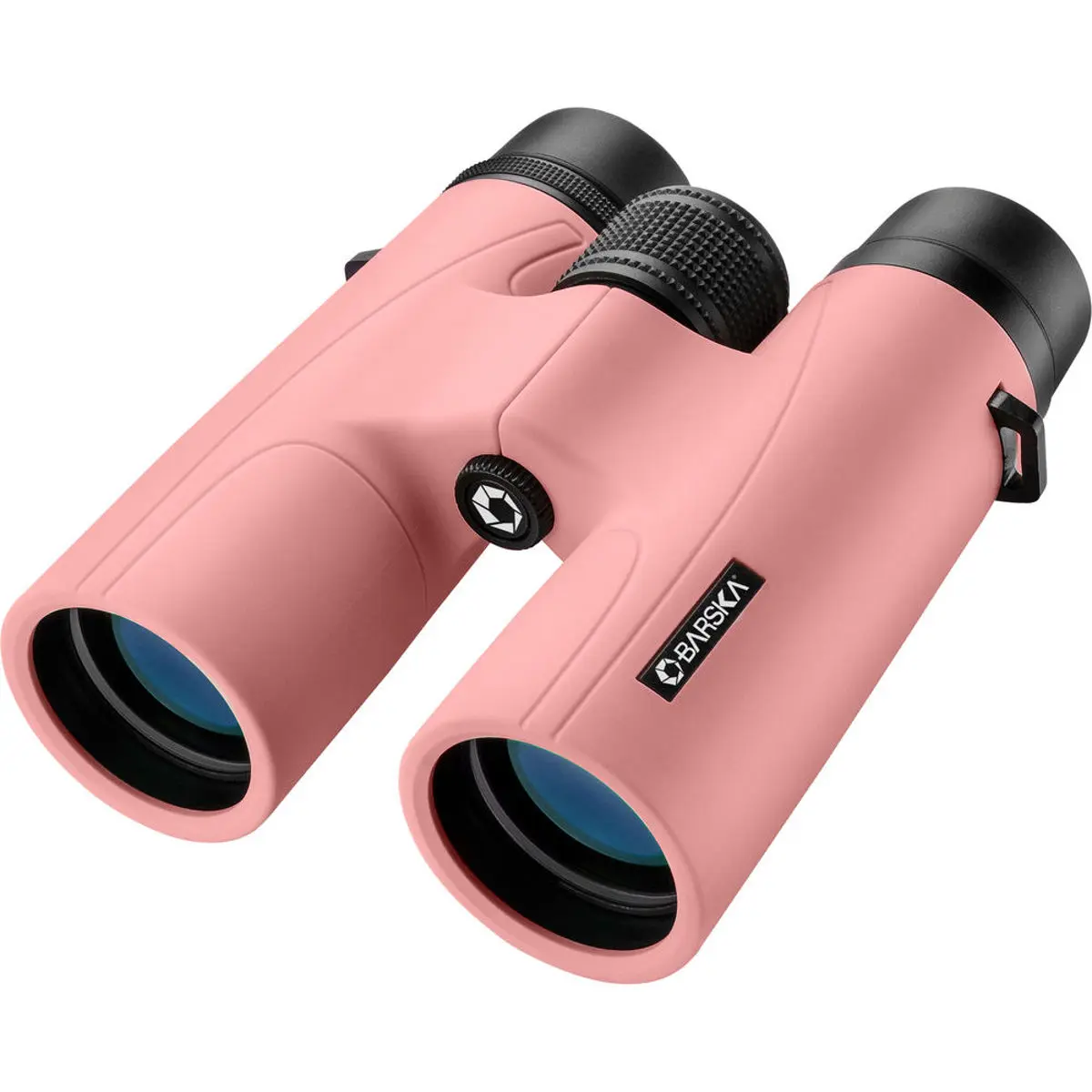 Barska 10x42 Crush Series Weather Resistant Roof Prism Binocular with 5.8 Degree Angle of View, Blush Pink