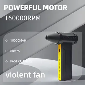 Electric Air Blower - 160000 RPM Rechargeable Brushless Dust Blower