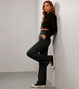 High Waist Slimming Wide Leg Pants - Versatile Casual Trousers for All Occasions