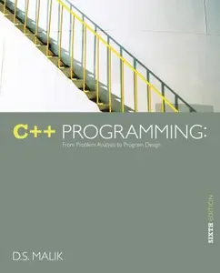 USED-C++ Programming: From Problem Analysis to Program Design by D. S. Malik (Paperback)
