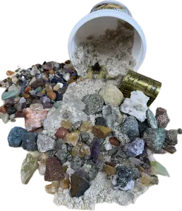 THE MINI PROSPECTOR - NATURAL CRYSTAL QUART MINING BUCKET