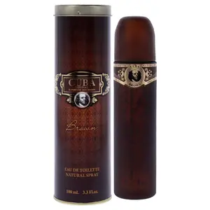 Cuba Cuba Brown For Men 3.3 oz EDT Spray Cuba Cuba Brown For Men 3.3 oz EDT Spray