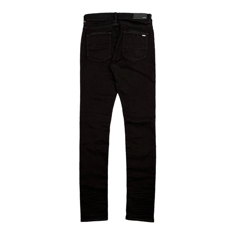Amiri MX1 Gradient Bandana Patch Jeans Black