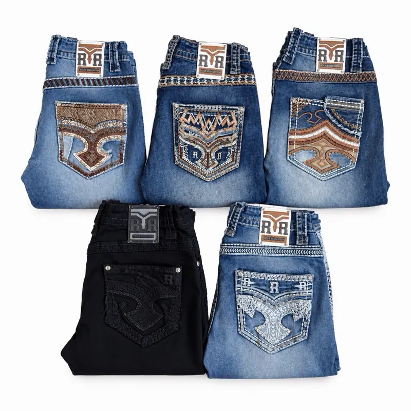 RR-Straight Fit Jeans