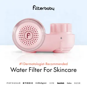 Filterbaby Skincare Filter 2.0 - Dermatologist-Approved&Loved Water Filter, Clinically Tested for Irritants, Faucet Filter that helps with Acne, Rosacea, Hydrates Skin, Holiday Gift, Valentines Gift