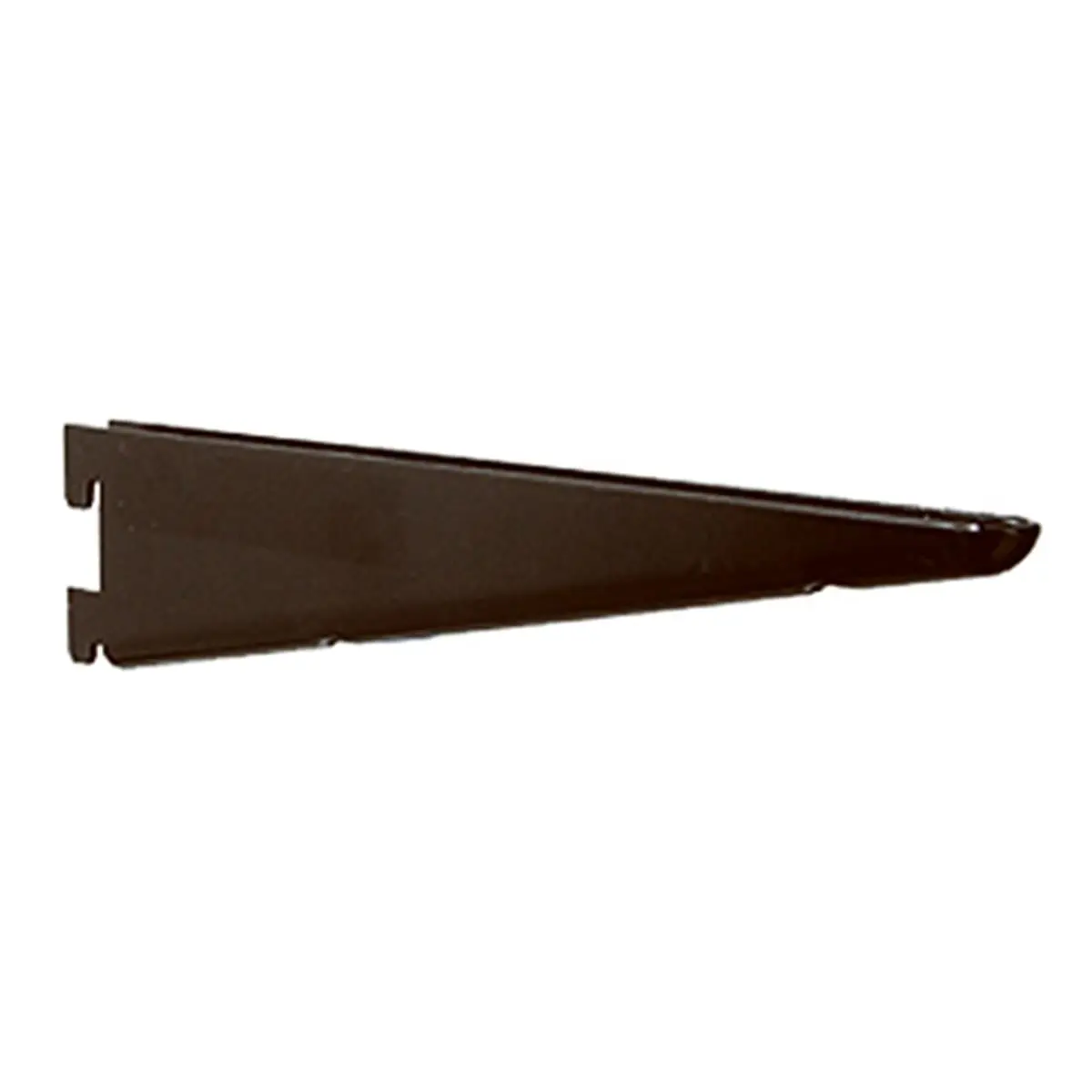 212 MAIN Knape & Vogt 182 BLK 9 in. Steel Shelf Bracket, Black, Durable Heavy-Duty 450 lb per Pair (207kg) Dual-Track Slotted 1-Layer Bracket for Household Shelving Systems
