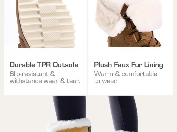 Dream Pairs Women's Snow Boots