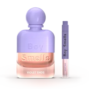 Violet Ends — 10ml + 50ml Perfume Set — Rhubarb, Violet + Incense