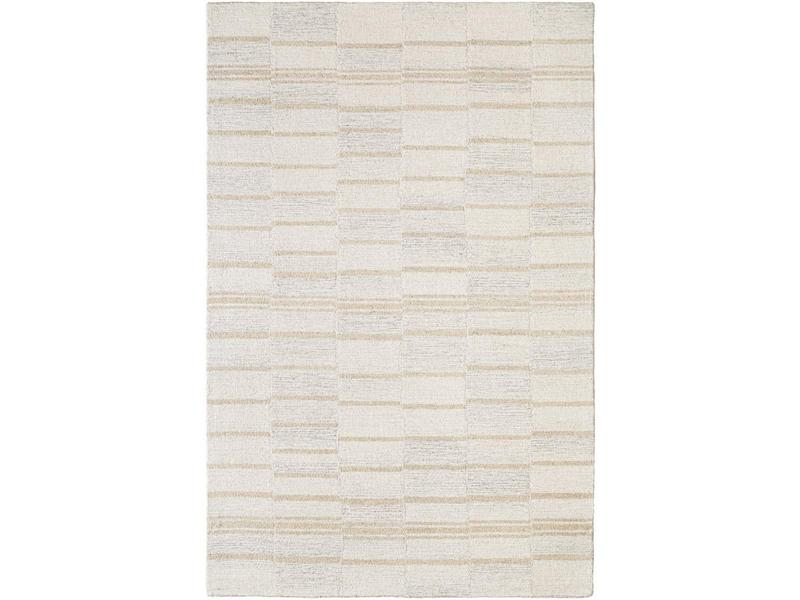 Livabliss GND2359-576 Global Style Hand Tufted 5 ft. x 7 ft. 6 in. Granada GND-2359 Rectangle Handmade Rug - Cream, Tan, Taupe, Global Style Rug, Hand Tufted Rug