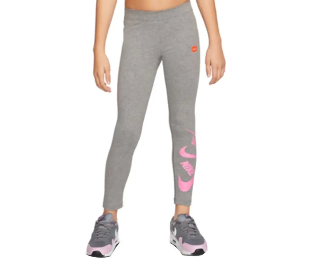 NIKE Women's Athletic Jogger Pants, Full-Length Casual Trousers with Logo-Print for Sporty Activewear Style, Sporty Chic