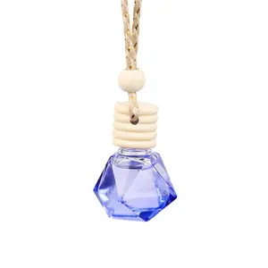 Scented Car Air Fresheners- Long Lasting Car Diffuser - Hanging Car Air Freshener Diffuser - Reusable Bottle with Long Lasting Car Oil Scent - 1 count