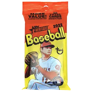 2022 Topps Heritage Baseball Value Pack (20 Cards) 2022 Topps Heritage Baseball Value Pack (20 Cards)