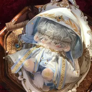 1Set 20cm Plush Doll Clothes Prophet Shengyu Dress Up Dolls Accessories Idol Dolls Sitting Party Game Gift DIY Toys