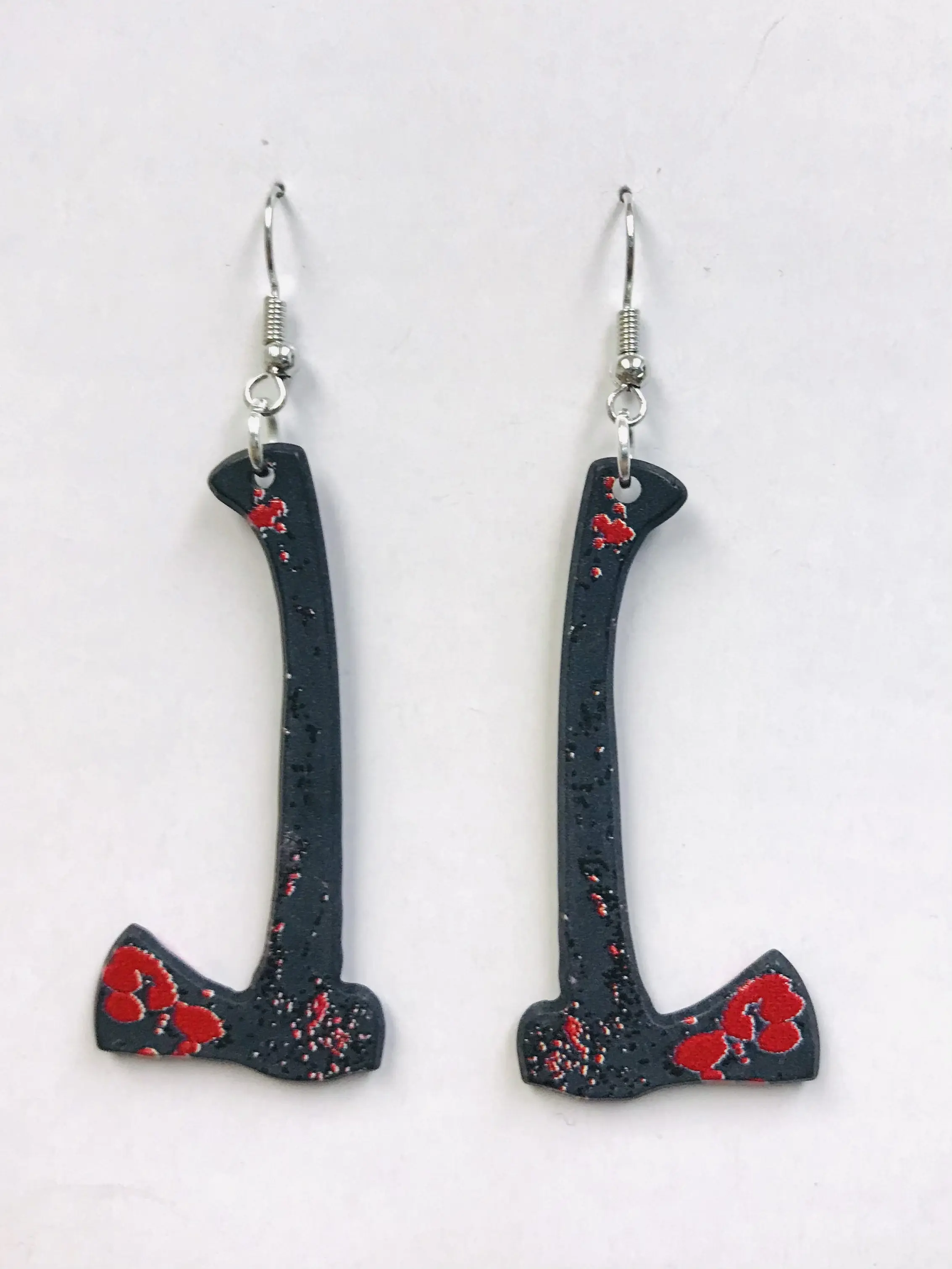 Axe earrings