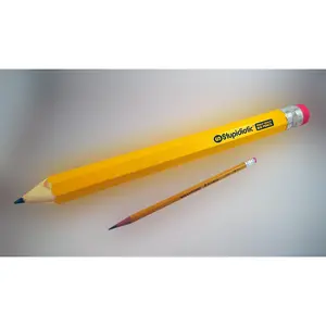 Really Really BIG Pencil - Original Design with Unique Shape and Colorful Finish