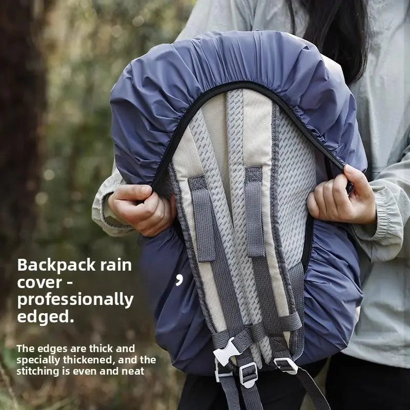 Tuban Waterproof All-Inclusive Nylon-Polyester Backpack Rain Cover - 35G Lightweight Durable Practical, Outdoor Hiking Gear for Hikers, Back to School Haul, Dust & Mud Protection, Daily Explorers, All-Season Water Shield for Commuters