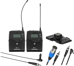Sennheiser EW 112P G4 – G Omni-directional Wireless Lavalier Microphone System,Black