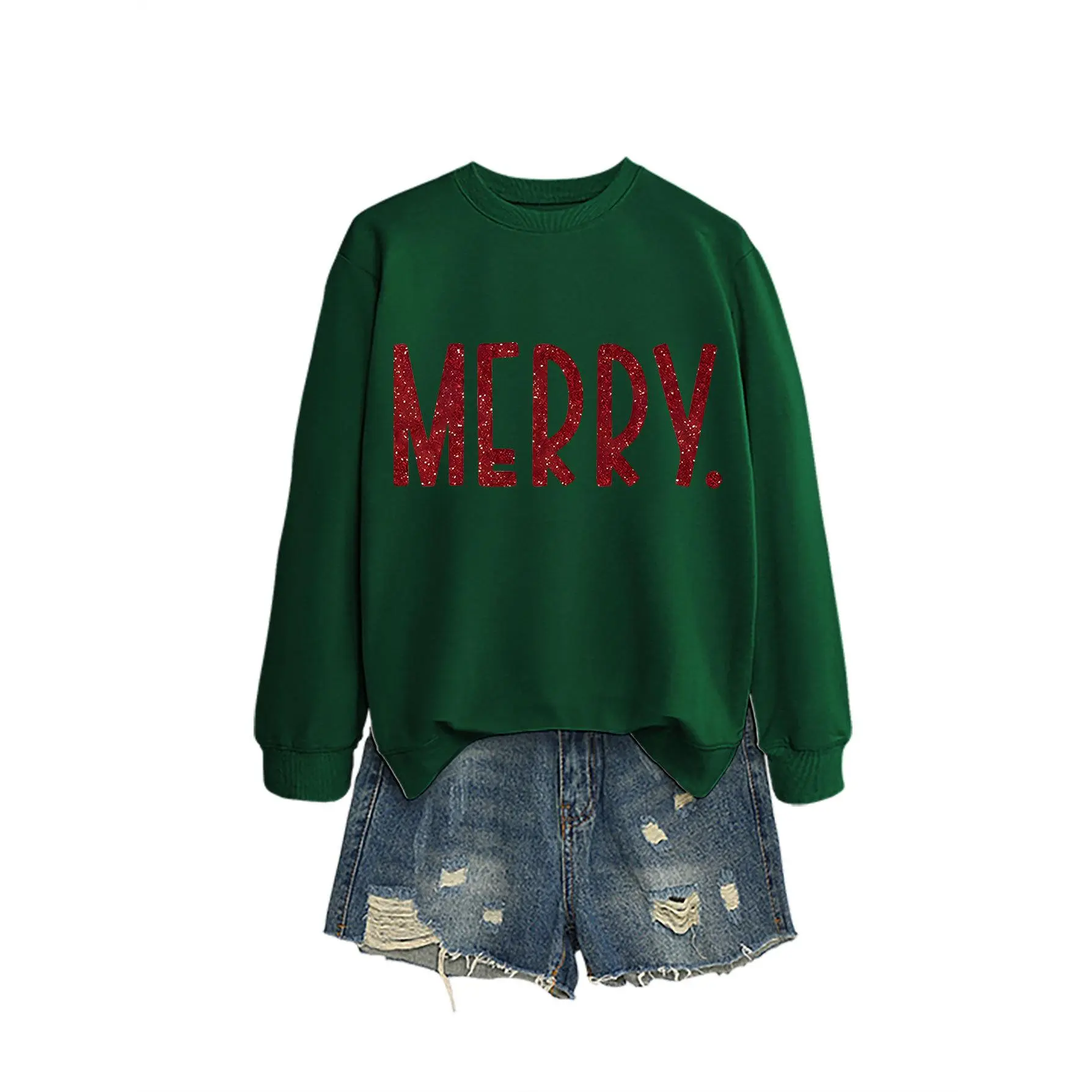 Deep green hoodie (color picture)