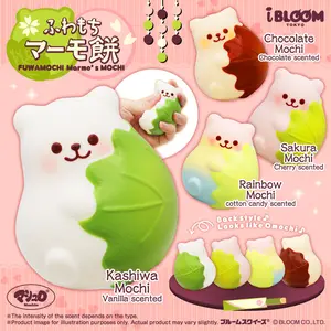 iBloom Squishy Fuwamochi Marmo Mochi Kawaii Soft Scented Slow Rising Stress Relief