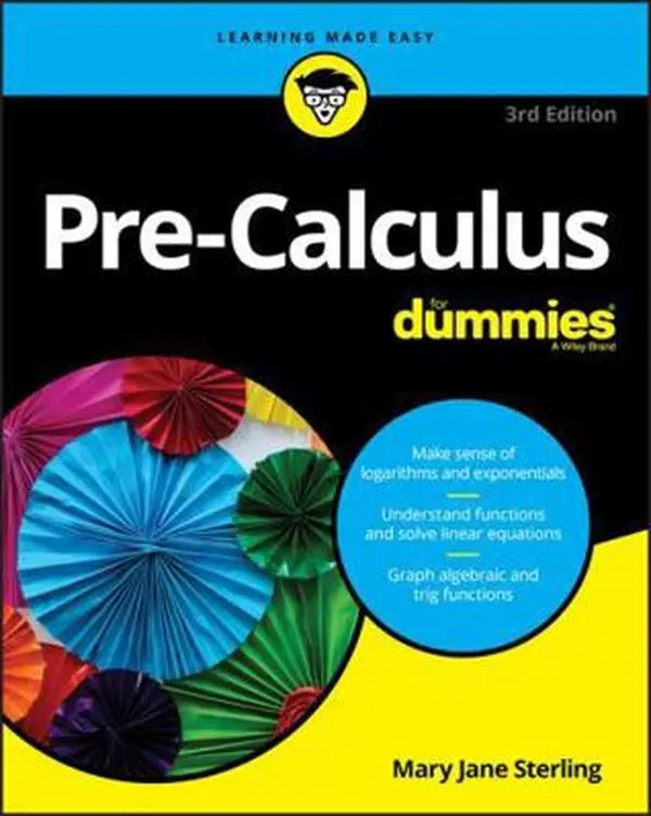 USED Book - Pre-Calculus for Dummies by Sterling, Mary Jane (Paperback) - english