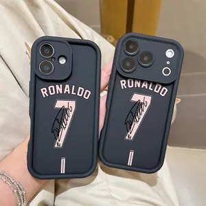 Football Ronaldos-CR7 classic number 7 Smartphone Case Suitable for iPhone 17 16e 16 15 14 13 12 11 Mini Pro Max Air X XR XSMAX 8 7 Plus Anti Fall Soft TPU Back Cover