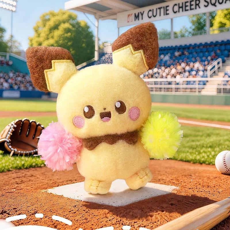 Pokémon Cheer Squad Plush Blind Box Peaceful Encounter Series Cute Cheerleading Pokémon Dolls Soft Fluffy Pendant Ornaments Wonderful Surprise Collectible Gift For Pokémon Fans And Children