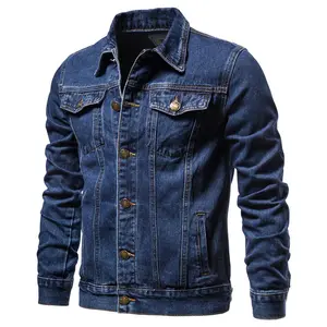 2025 Spring, Autumn and Winter Men's Denim Shirt Jacket Japanese Leisure Youth Popularity Workwear Denim Jacket Men's Comfortable Sports and Leisure