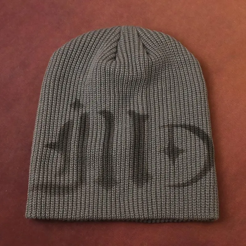 1pc Y2K Sweet & Edgy Japanese Kanji Letter Beanie - Stretchy Lightweight Winter Hat for Men & Women, Cold Weather Skull Cap with Ribbed Texture, Dry Clean Only (Grey/White/Black) 1pc Y2K Sweet & Edgy Japanese Kanji Letter Beanie - Stretchy Lightweight Winter Hat for Men & Women, Cold Weather Skull Cap with Ribbed Texture, Dry Clean Only (Grey/White/Black)