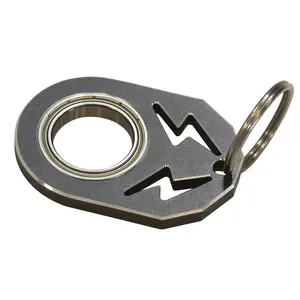 Aluminum Key Spinner Keychain