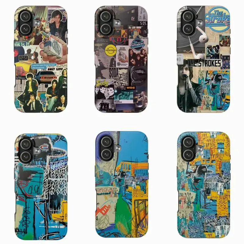The Strokes Phone Case, The New Abnormal Album Phone Case Suitable for iPhone 17-11 Pro Max/Plus and Samsung Galaxy S23-25