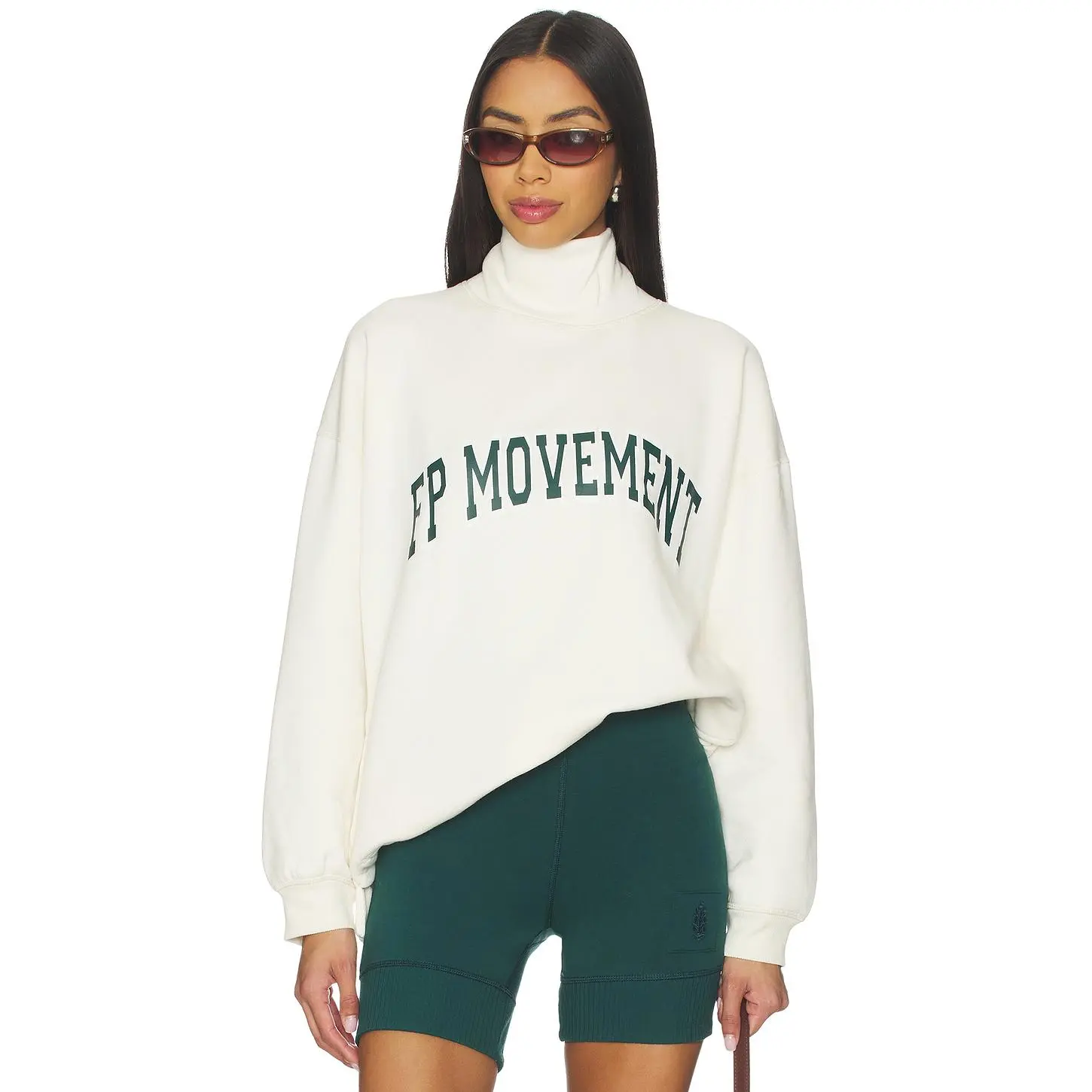Free People x FP Movement Victory Set Pullover in Ivory