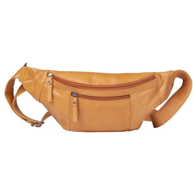 Concealed Carry Charlie Magnetic Premium Leather Sling by Lady Conceal with EDC Compartment with Universal Pouch? - Fast Draw Magnetic Concealment