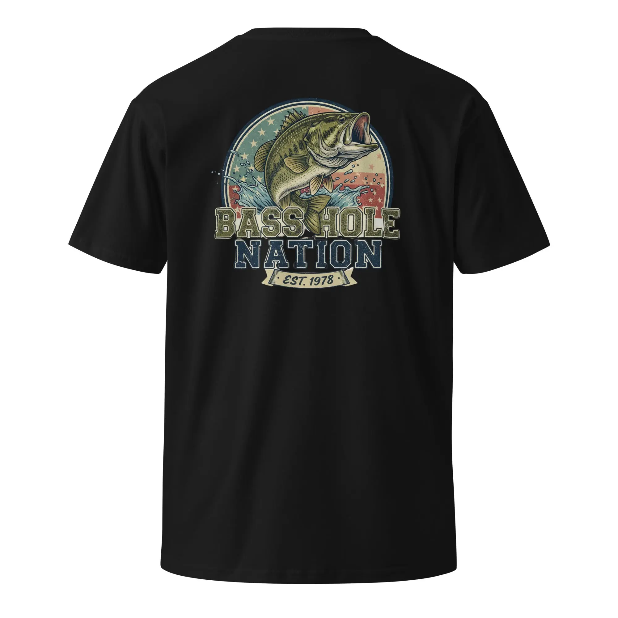 Basshole Nation Unisex premium t-shirt