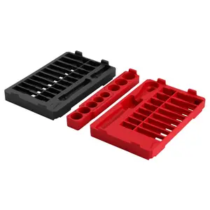 Milwaukee 48-22-9487T 47PC 1/2" Drive SAE & Metric Ratchet/Socket PACKOUT Trays