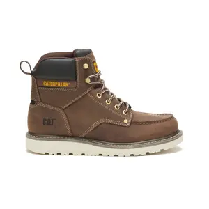Caterpillar Calibrate P51074 Mens Brown Leather Lace Up Work & Safety Boots
