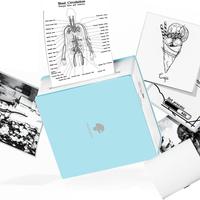 M02-Cyan（1 printer+1 roll paper）