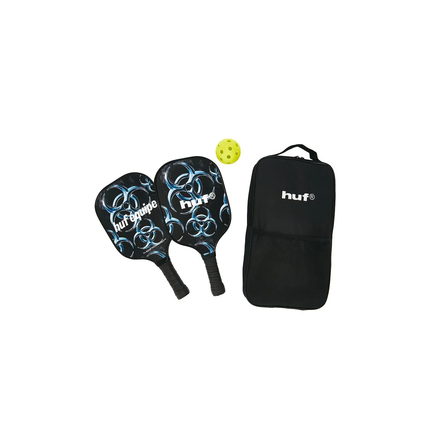 HUF Equipe Pickleball Set in Black