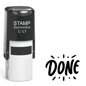 Done teacher classroom Self Inking Rubber Stamp (SH-63984)