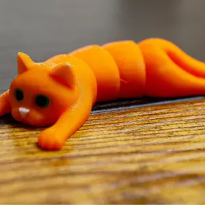 3D-Printed Kitty Cat