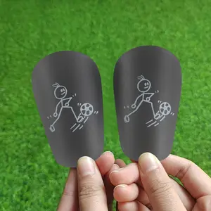 1 pair of mini master football inserts, comfortable fit to the legs, lightweight and comfortable football equipment, suitable for both men and women - suitable for football training and matches, Football Accessories